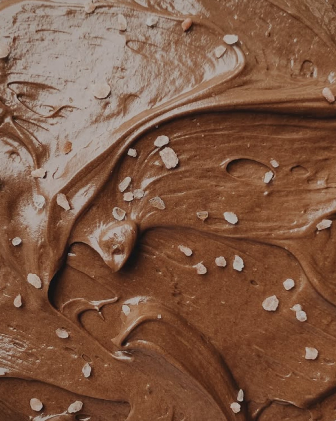Textura de chocolate derretido